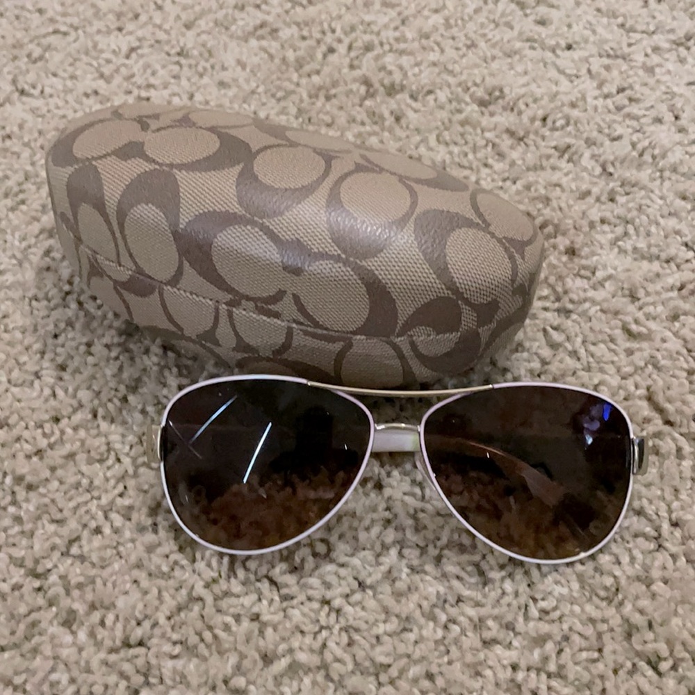Coach Aviator Sunglasses
